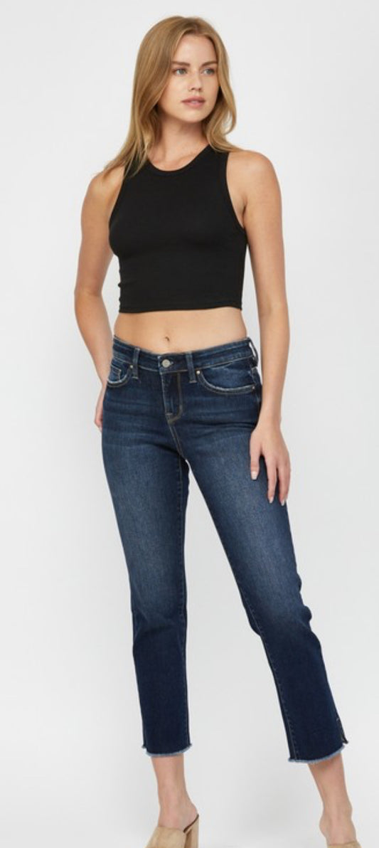 Freestyle Mid-Rise Crop