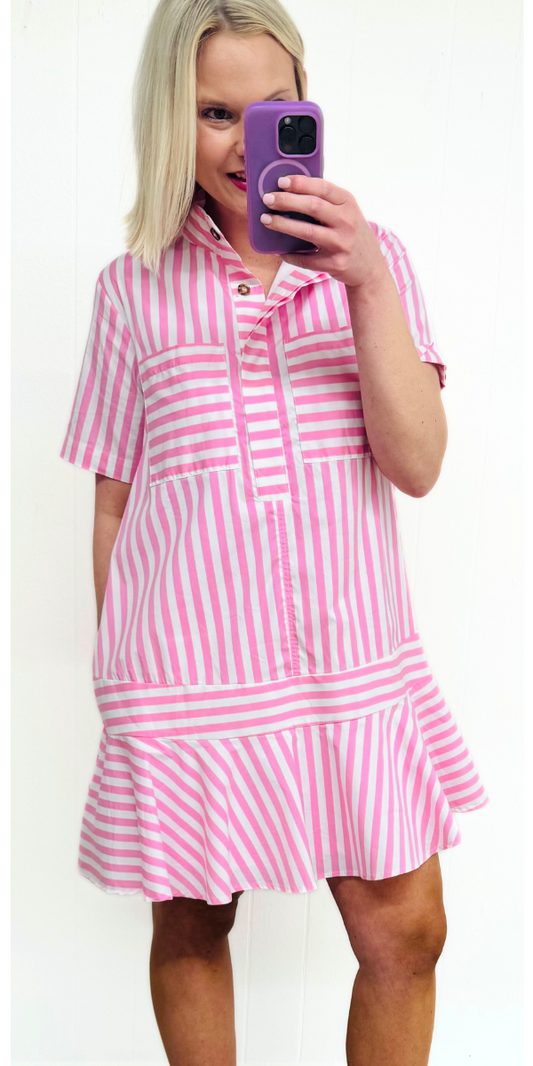 What Is Love Striped Dress