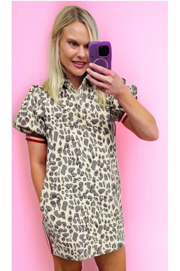 Leopard Mini Dress